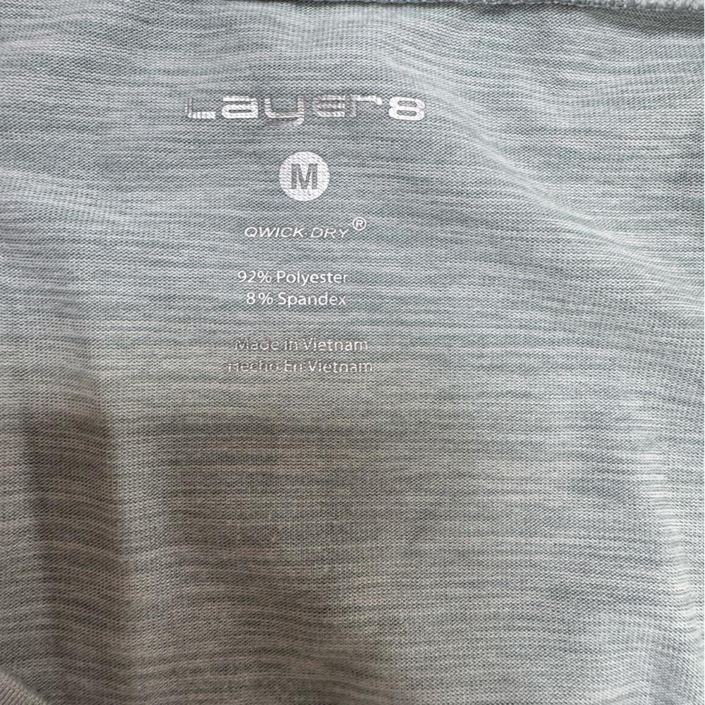 Gray Short Sleeve Tee - Teaching is My Thing size medium dry wick material - Picture 3 of 3